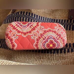 VERA BRADLEY Orange Eye Sunglass Hard Case
